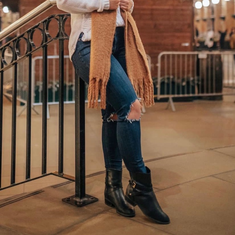 Free People ripped jeans